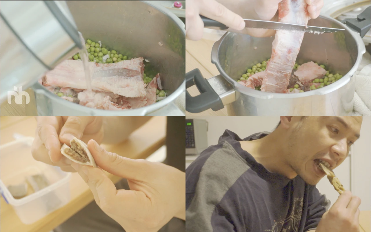 Beef bones + beans batch